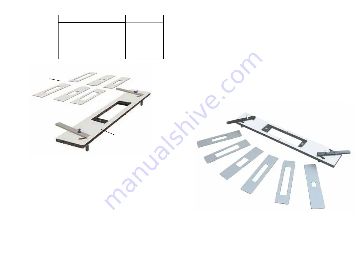 Worktop Express Lock Jig Instruction Leaflet Download Page 1