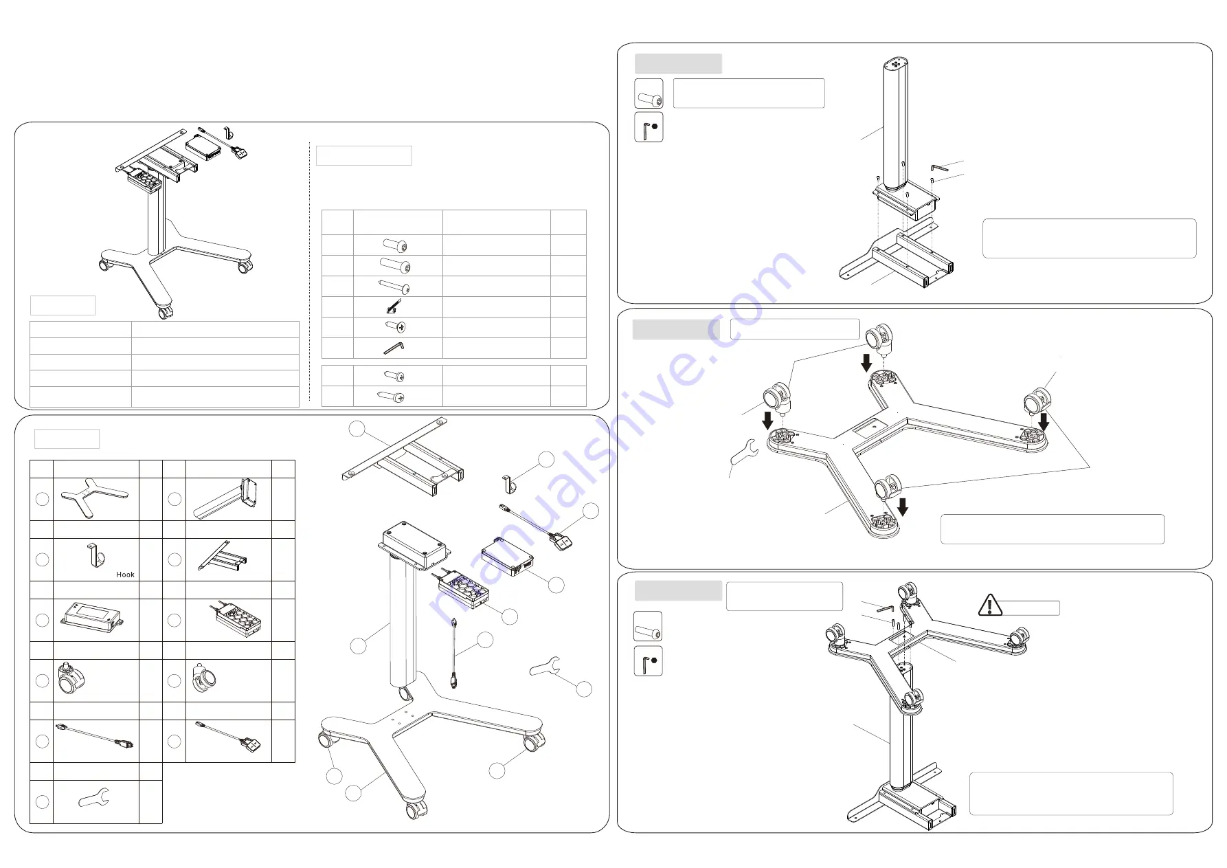 Worktrainer FlexiDesk FD029-WH Скачать руководство пользователя страница 1