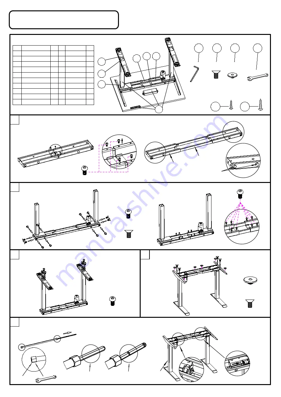 Worktrainer StudyDesk LW80W Скачать руководство пользователя страница 1