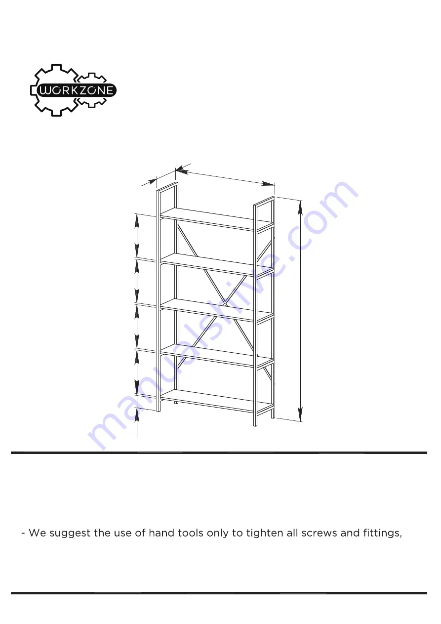 Workzone ASPECT BC1800 Скачать руководство пользователя страница 1