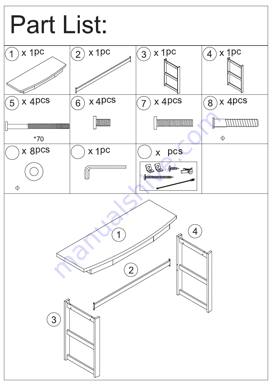 Workzone ELITEDESK1400 Скачать руководство пользователя страница 2