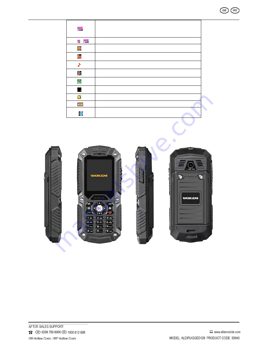 Workzone LM128-Elite User Manual Download Page 8