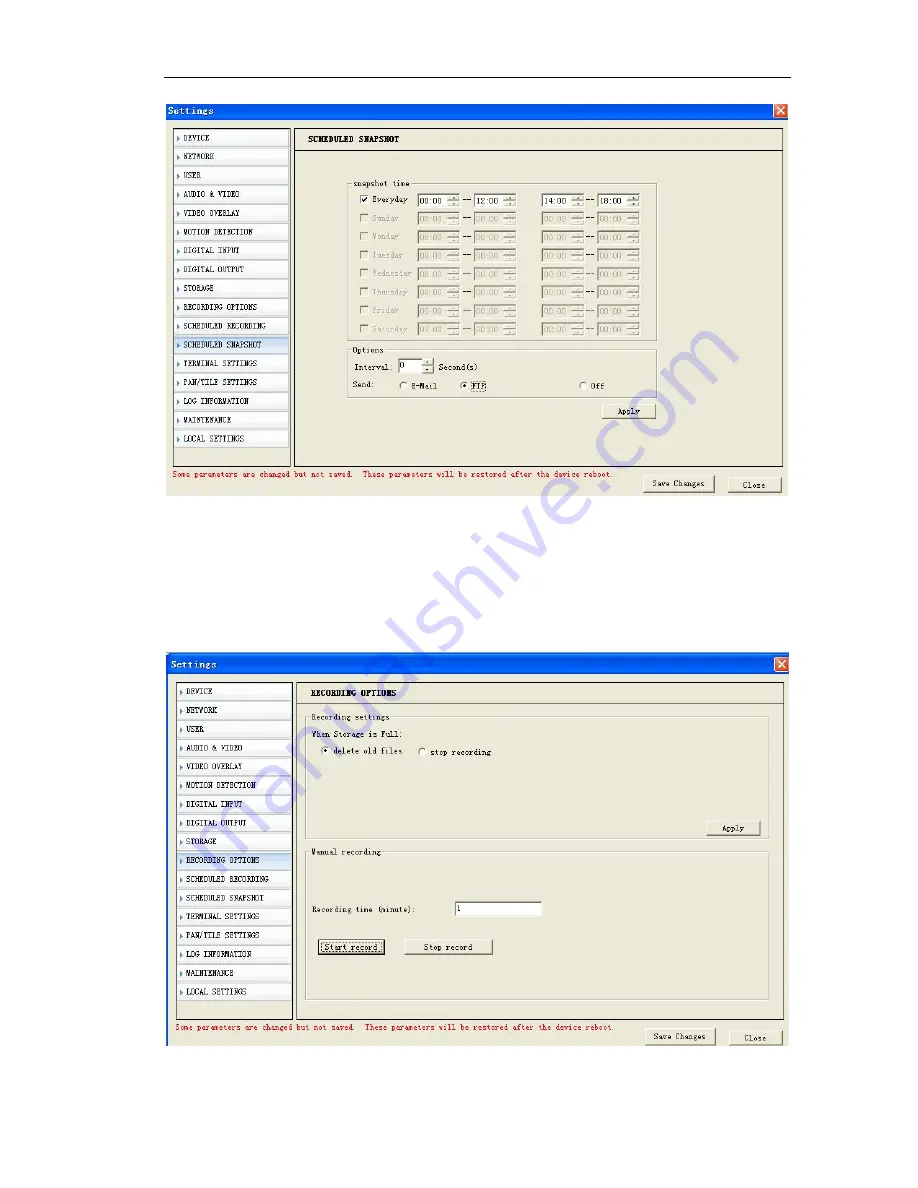 WORLD-CCTV 722RIII-IP User Manual Download Page 47