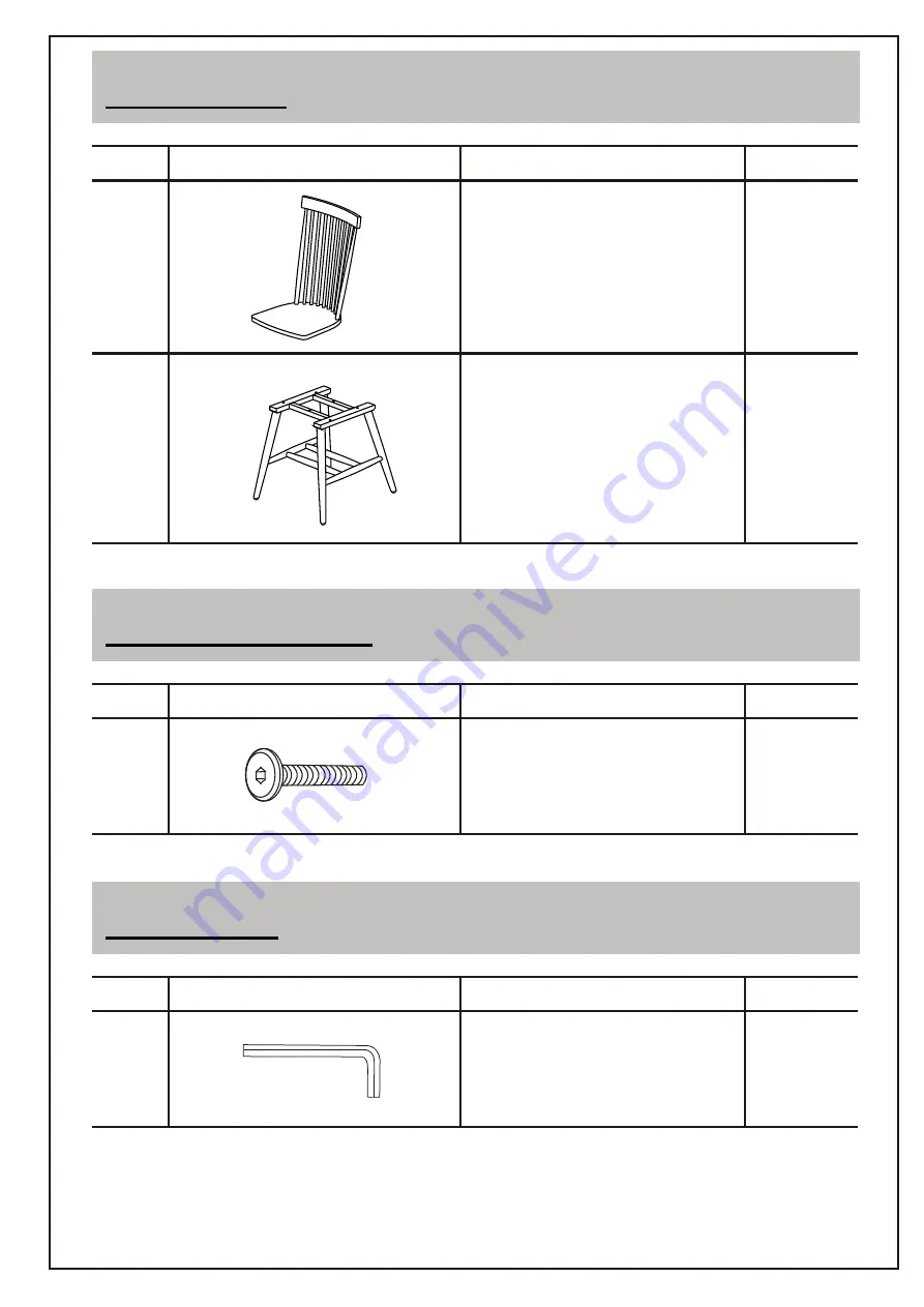 World Market 534985 Assembly Instructions Download Page 2