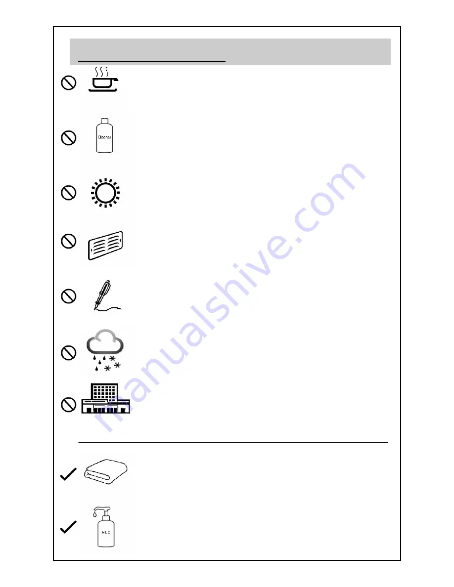 World Market Brinley Fixed Table Assembly Instructions Manual Download Page 6