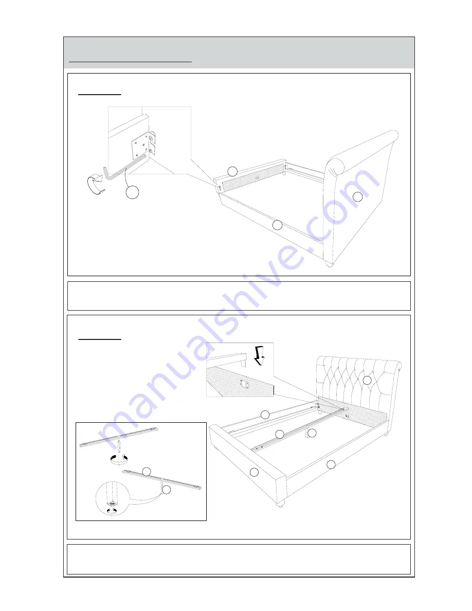 World Market Erin Cute As A Button Queen Bed Скачать руководство пользователя страница 5