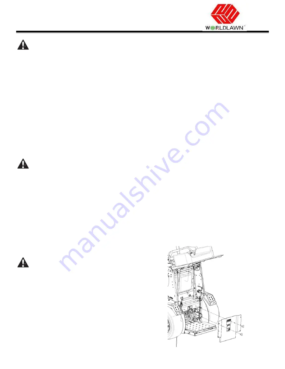 Worldlawn Venom WYS32FS600VL Operator'S Manual Download Page 28