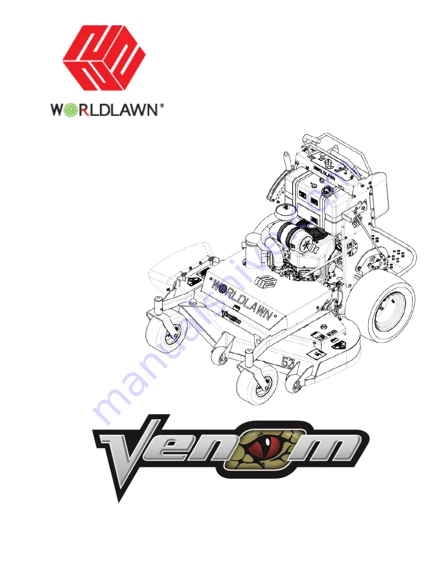 Worldlawn Venom WYS48FX730VL Operator'S Manual Download Page 1