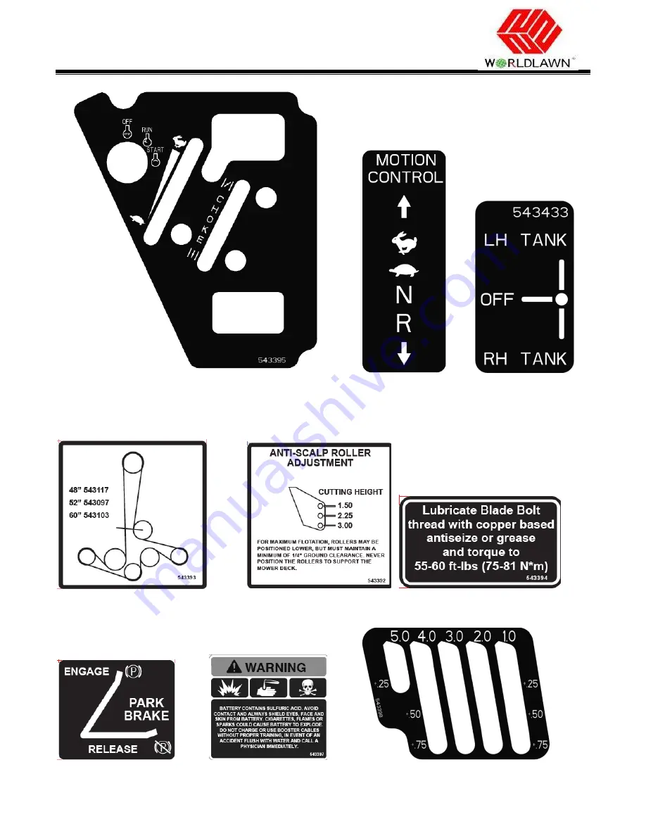 Worldlawn WYK52ECV7495 KingCobra Operator'S Manual Download Page 12