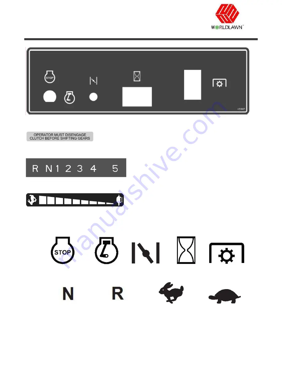 Worldlawn WYW36FS481V Operator'S Manual Download Page 15