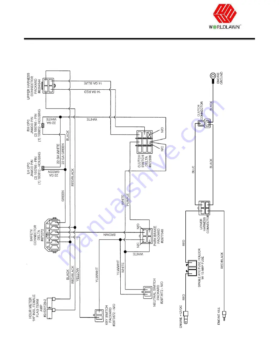 Worldlawn WYW36FS481VH Operator'S Manual Download Page 33