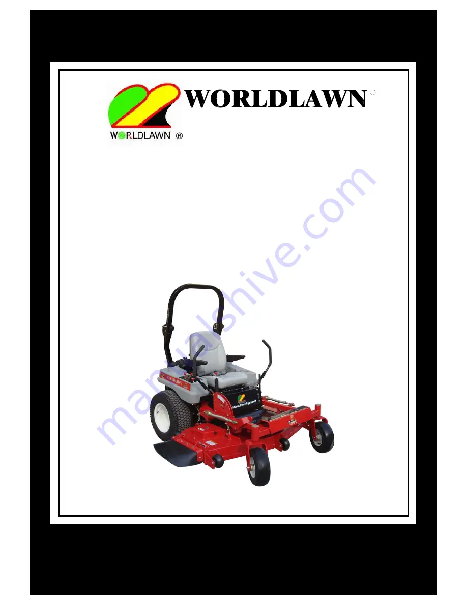 Worldlawn WYZ 48 Скачать руководство пользователя страница 1