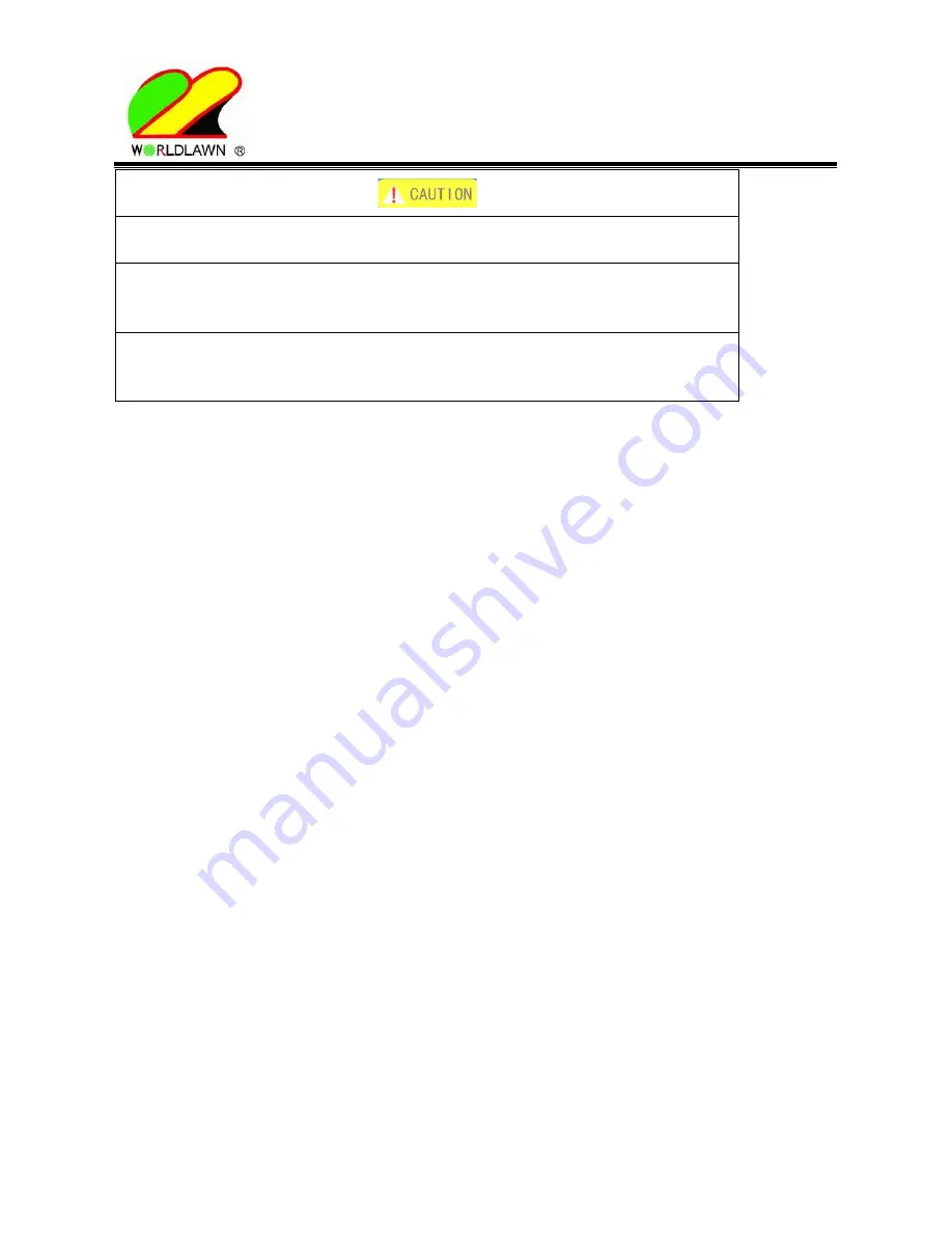 Worldlawn WYZ 52 Operator'S Manual Download Page 30