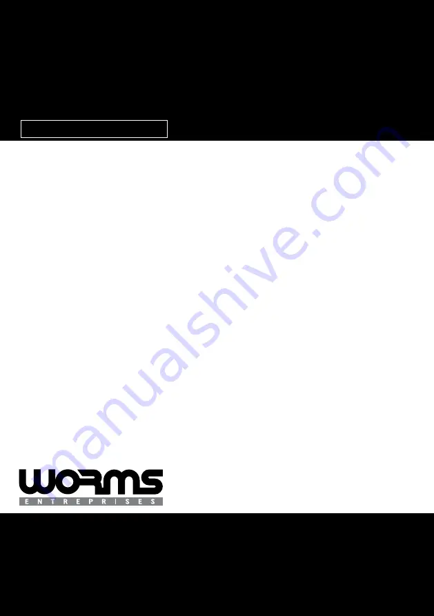 WORMS CHALLENGER 3000 Instructions For Use Manual Download Page 24