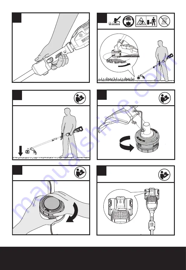 Worx Nitro DRIVESHARE WG186 Manual Download Page 8