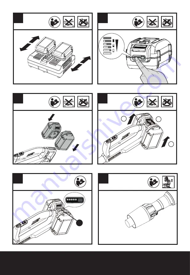 Worx Nitro LEAFJET WG585 Manual Download Page 6