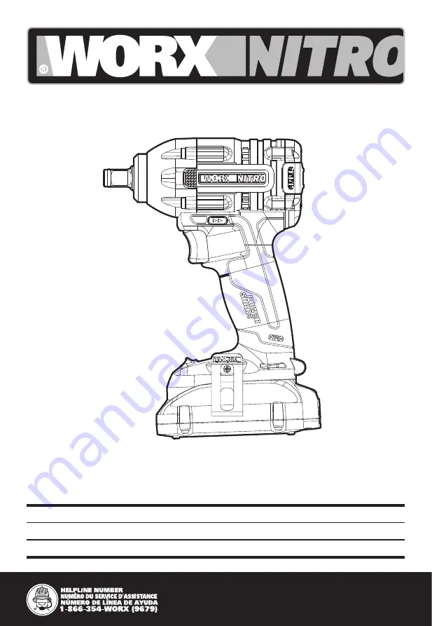 Worx Nitro WA3012 User Manual Download Page 1