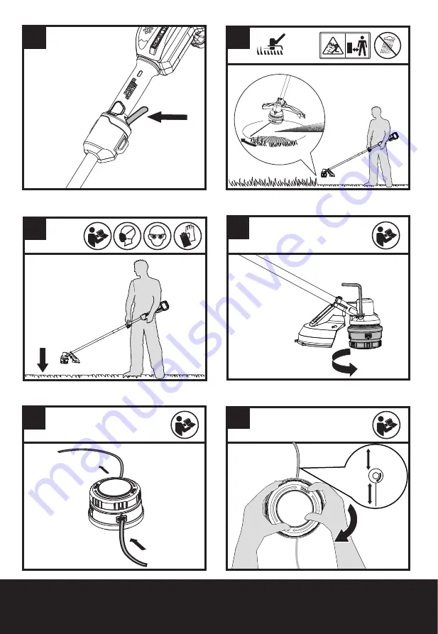 Worx Nitro WG185E Series Скачать руководство пользователя страница 5