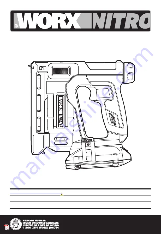 Worx Nitro WX843L Скачать руководство пользователя страница 1