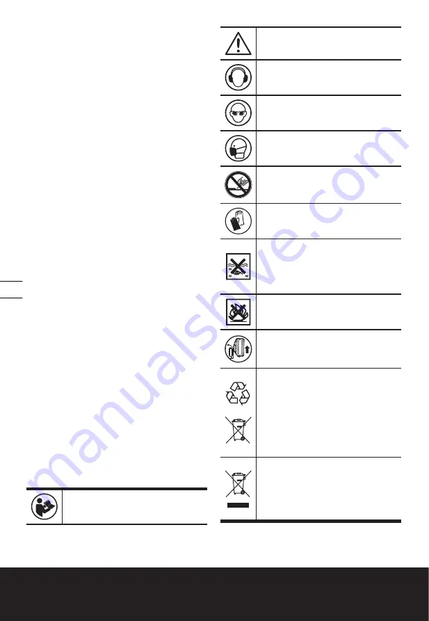 Worx BRUSHLESS MOTOR WX813 Series Original Instructions Manual Download Page 36