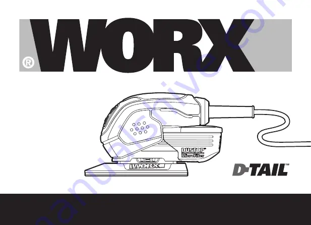 Worx D-TAIL WT649 Скачать руководство пользователя страница 1