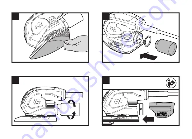 Worx D-TAIL WT649 Скачать руководство пользователя страница 4
