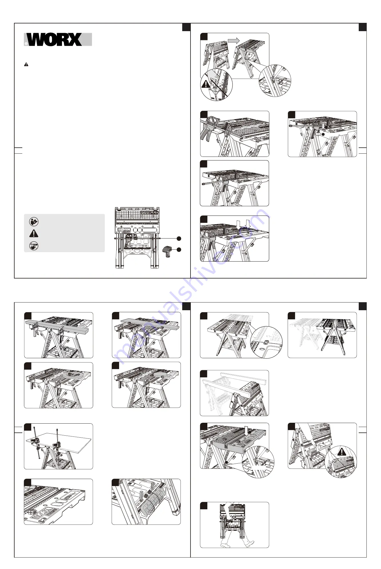 Worx Pegasus WX051 Скачать руководство пользователя страница 3