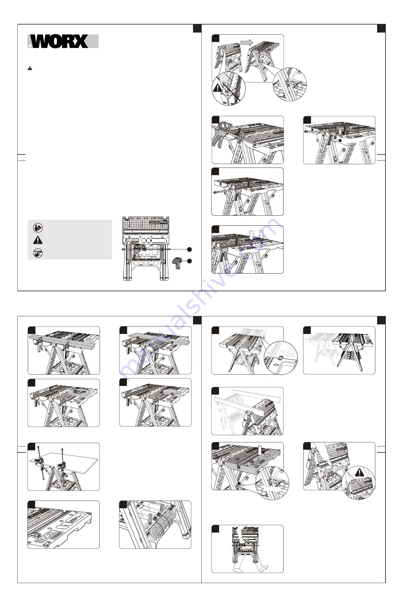 Worx Pegasus WX051 Скачать руководство пользователя страница 4