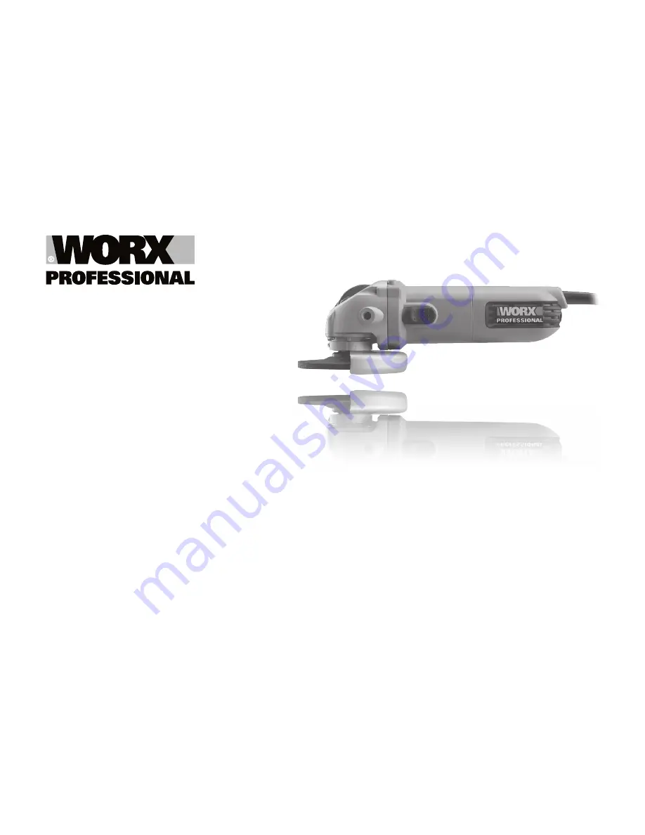 Worx Professional WU700 Скачать руководство пользователя страница 1