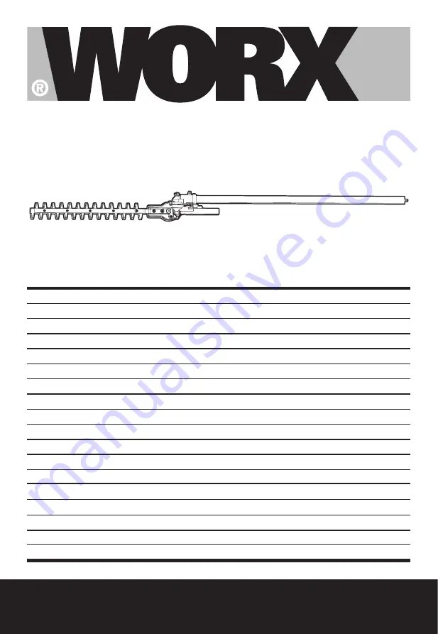 Worx WA0220 Original Instructions Manual Download Page 1