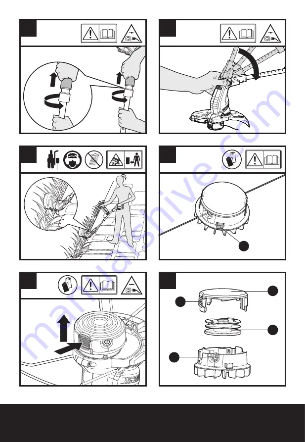 Worx WG119E Original Instructions Manual Download Page 6