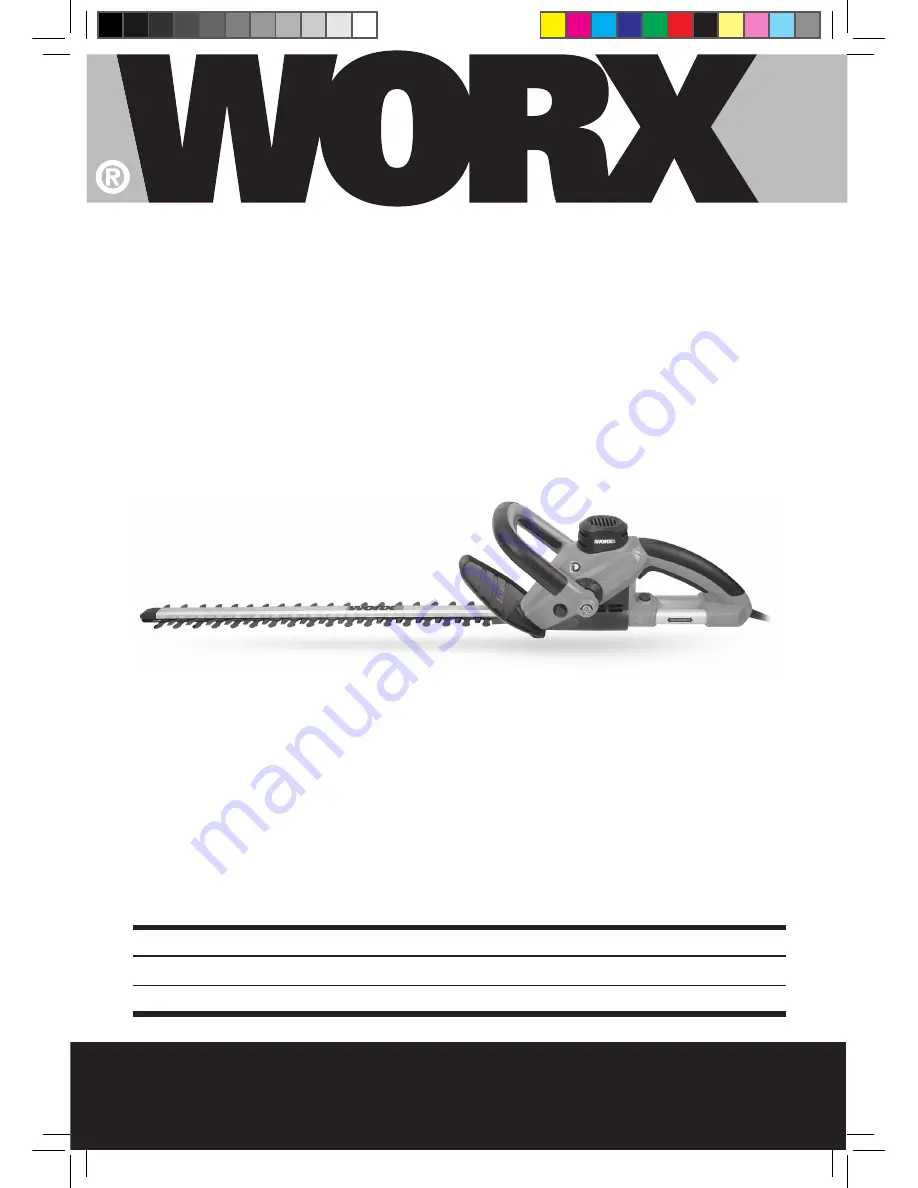 Worx WG202 Instructions Manual Download Page 1