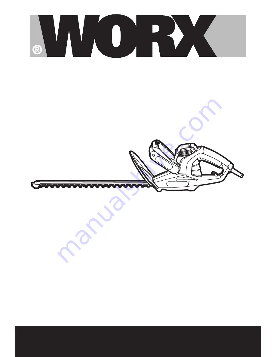 Worx WG213E Original Instructions Manual Download Page 1