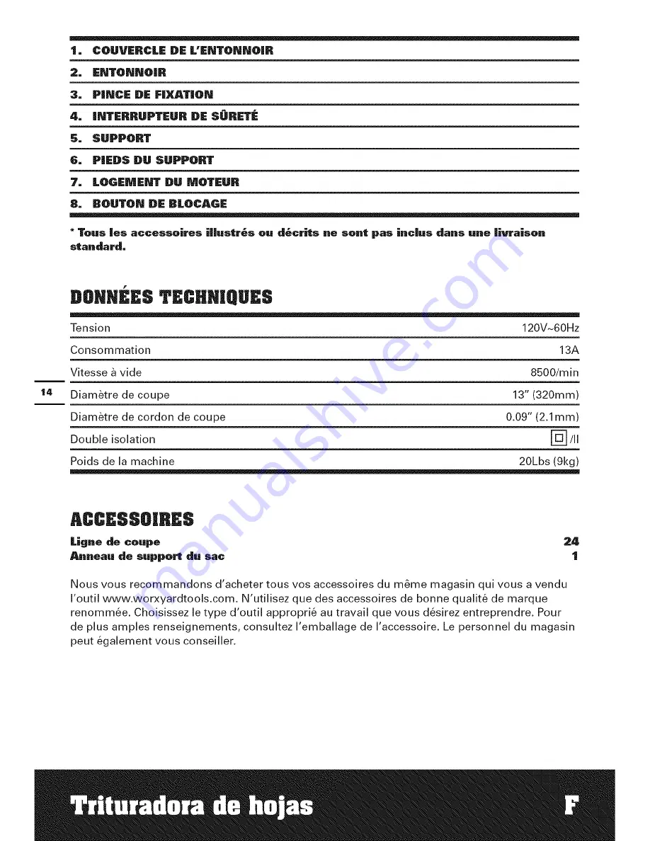 Worx WG430 Скачать руководство пользователя страница 12