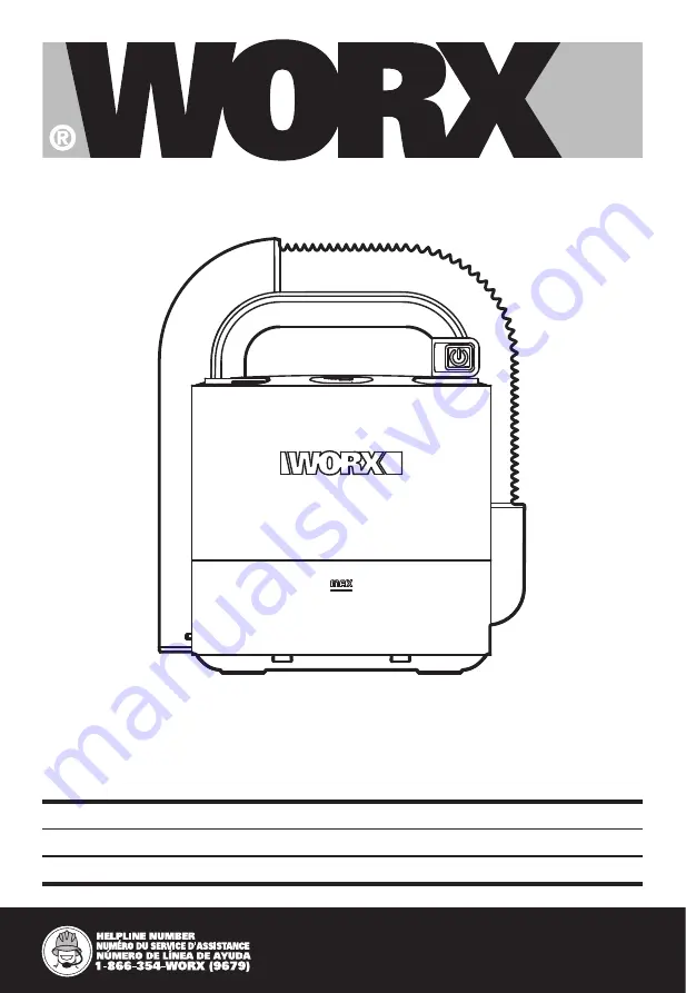 Worx WX030L Скачать руководство пользователя страница 1