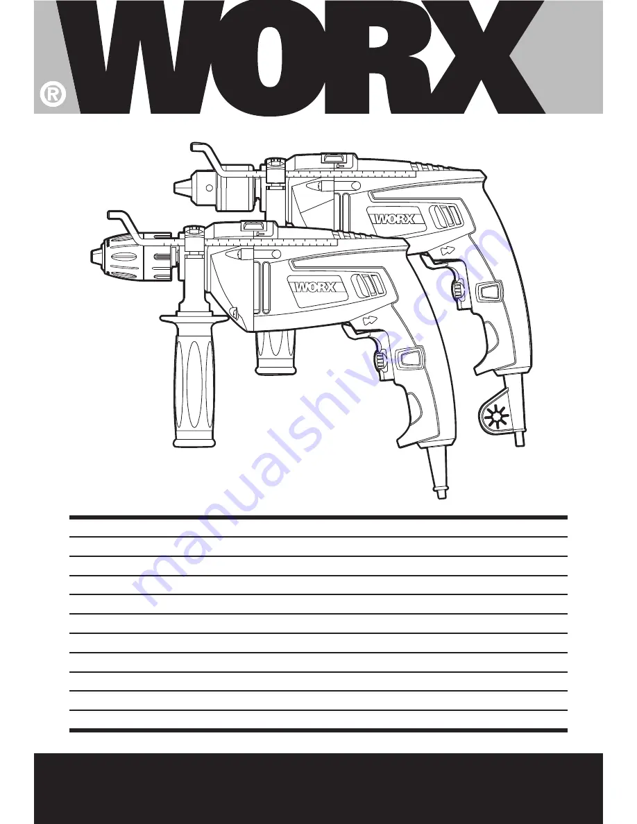 Worx WX312 Original Instructions Manual Download Page 1