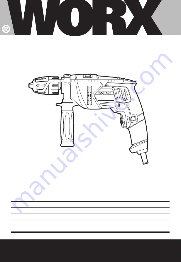 Worx WX314 Original Instructions Manual Download Page 1