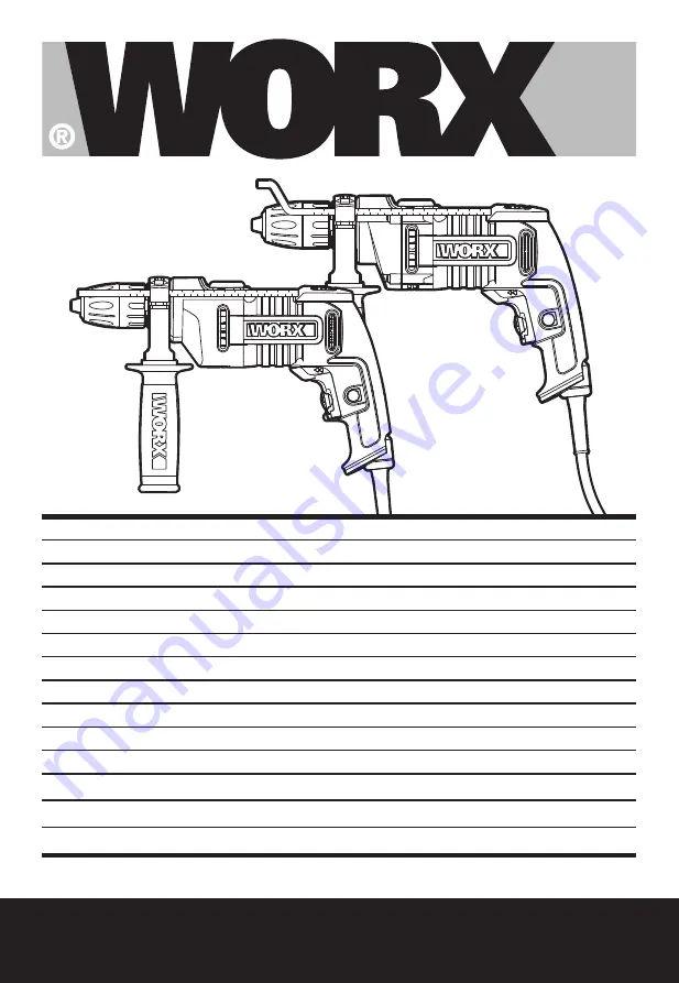 Worx WX317 Manual Download Page 1