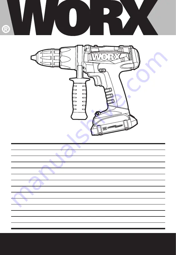 Worx WX368 Series Original Instructions Manual Download Page 1