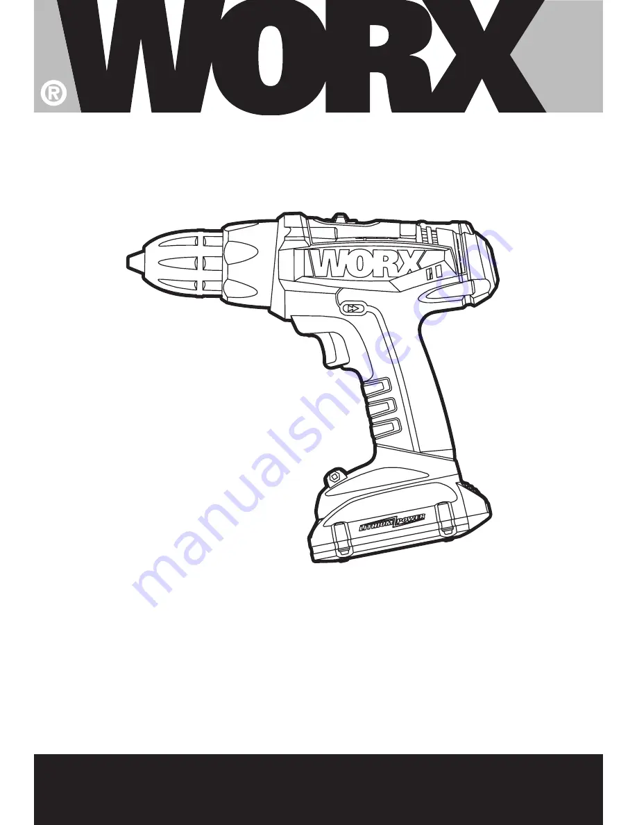 Worx WXI 60 Safety And Operating Manual Download Page 1