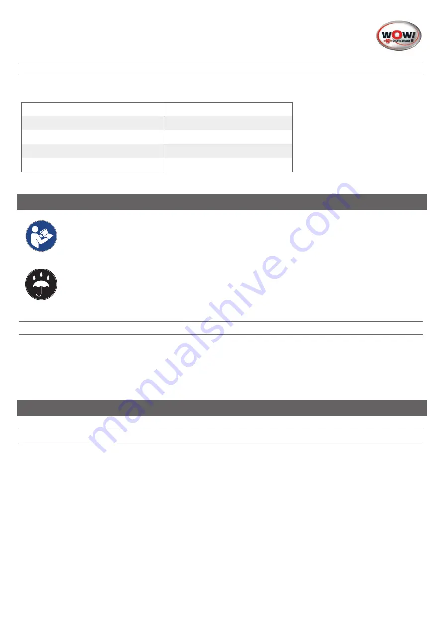 Wow Snooper+ Translation Of The Original Instructions Download Page 39