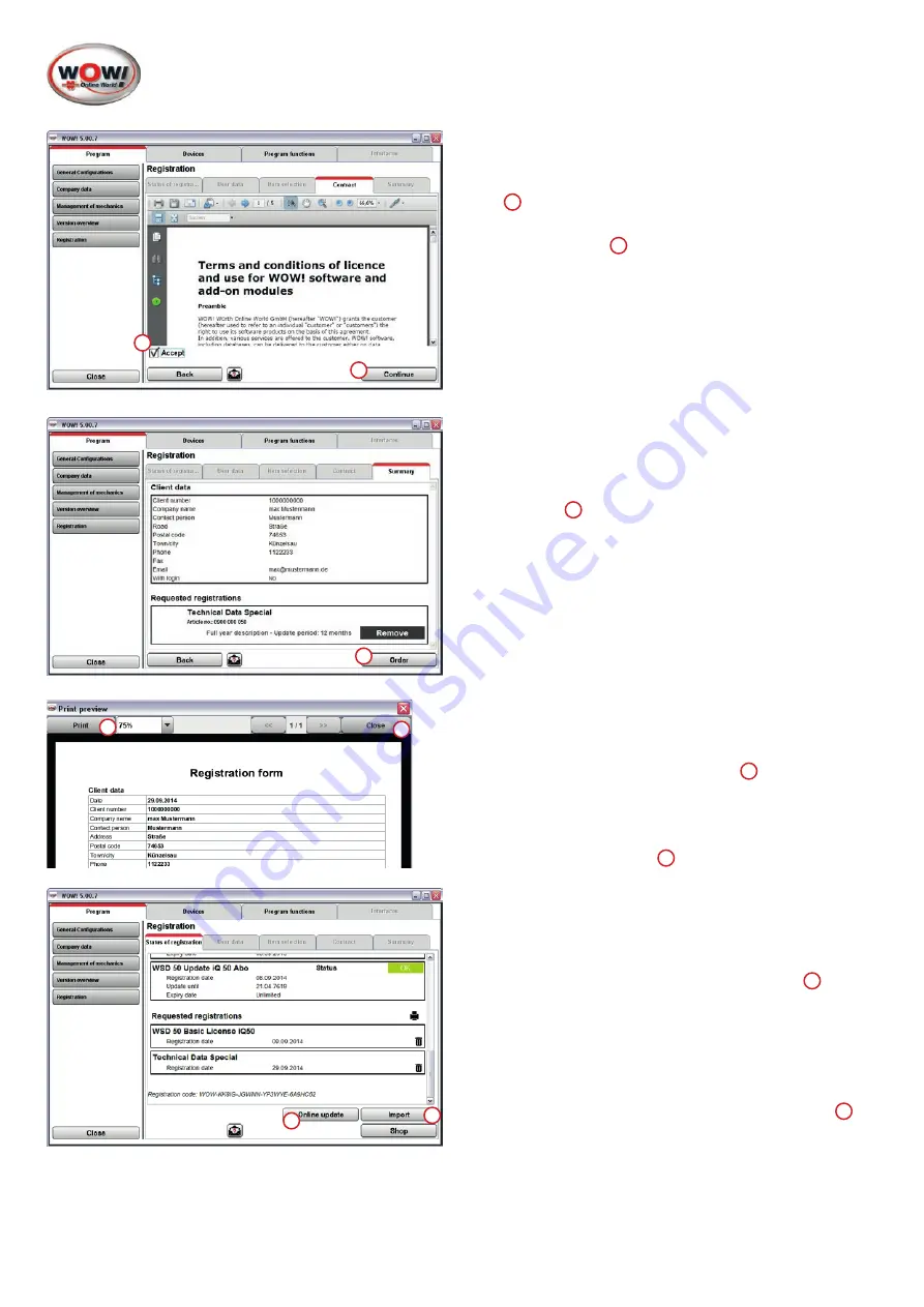 Wow Snooper+ Translation Of The Original Instructions Download Page 186