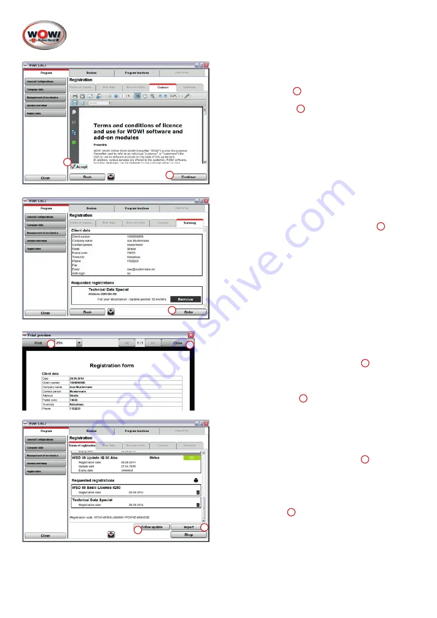 Wow Snooper+ Translation Of The Original Instructions Download Page 234