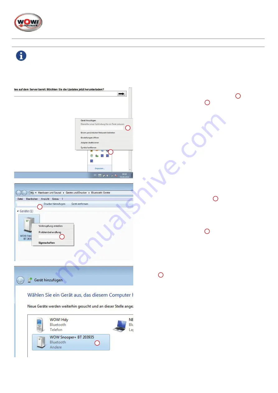 Wow Snooper+ Translation Of The Original Instructions Download Page 306