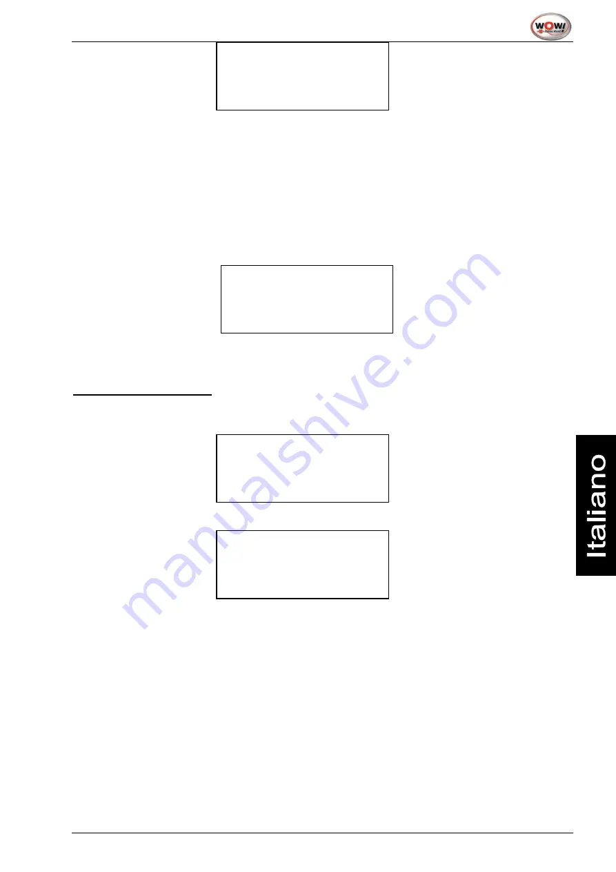 Wow WAC 2200 Instruction Manual Download Page 103