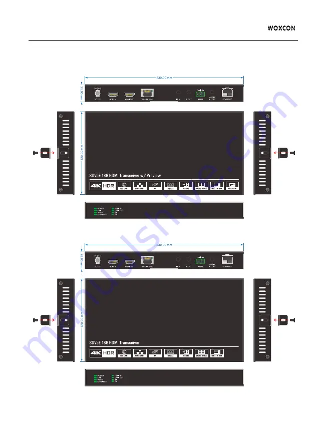 Woxcon IPA300TR Скачать руководство пользователя страница 55