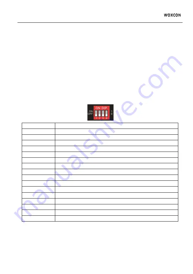 Woxcon SCU41E-VC User Manual Download Page 10