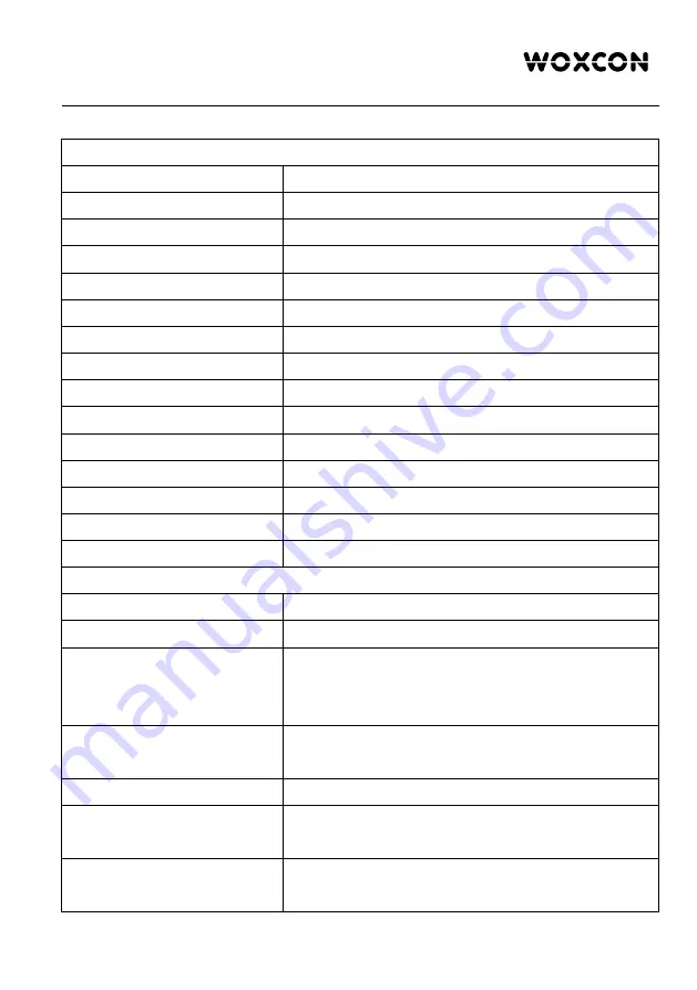 Woxcon SCU41E User Manual Download Page 8