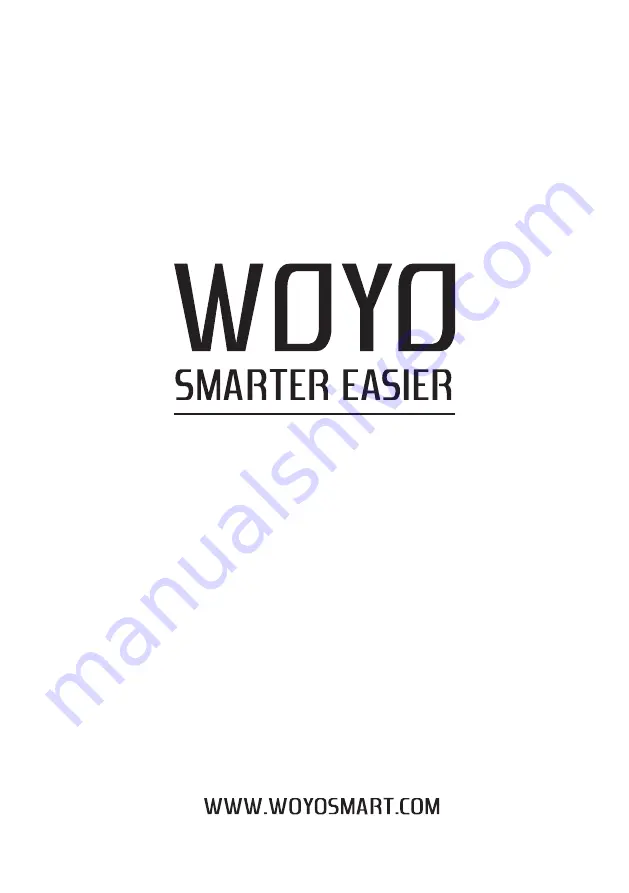 Woyo PDR007 Manual Download Page 1