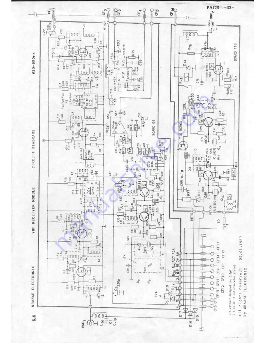 WRAASE electronic WSD-690rx Скачать руководство пользователя страница 38